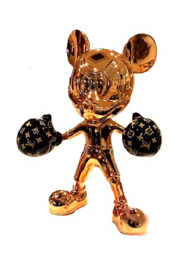 Mickey Boxing LV 40 cm. hoog Mickey Boxing LV 40 cm. hoog