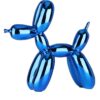 Balloon Dog Blauw 17 cm.