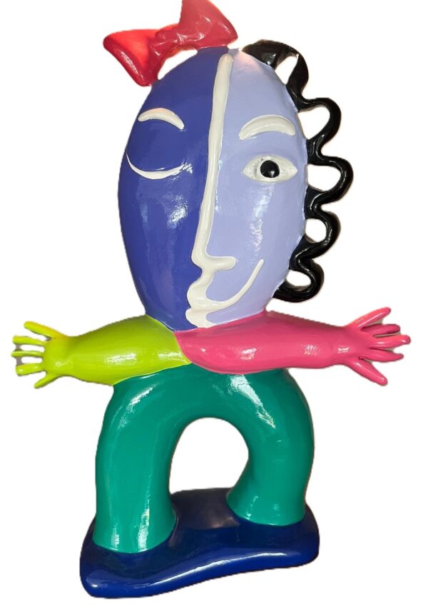 chica con lazo andere zijde Juan Ripollés - CHICA CON LAZO - 56 cm. hoog nr 1/33
