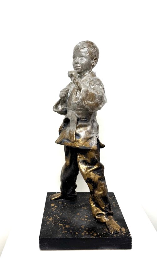 CHILD ON GUARD INFINITY 58 x 25 x 25 cm. Mark Sugar - CHILD ON GUARD INFINITY karate