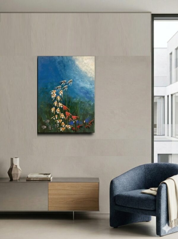 Ger van de Dungen - Fishes - origineel doek Ger van de Dungen - Fishes - origineel doek