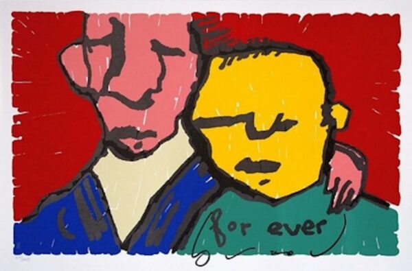 Herman Brood - Forever Forever - prachtige zeefdruk van Herman Brood