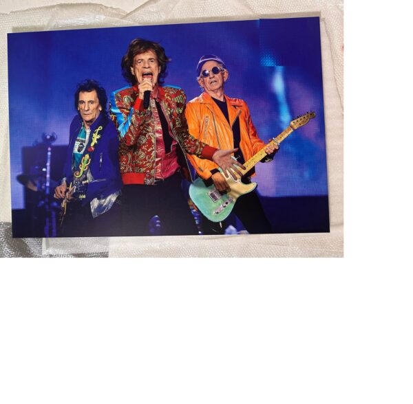 The Rolling Stones 2022 - foto William Rutten - afm. 100 x 150 cm.
