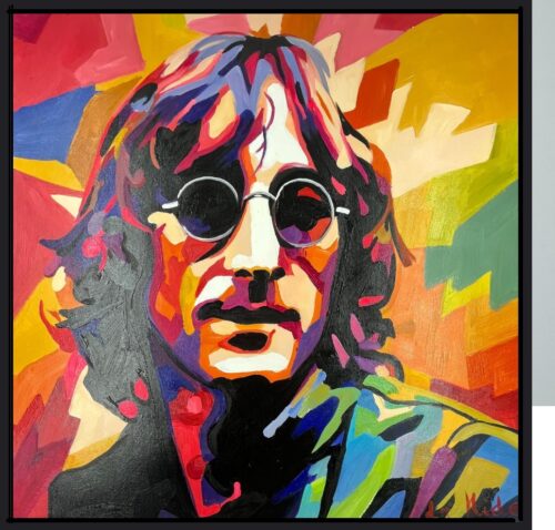 John Lennon Schilderij