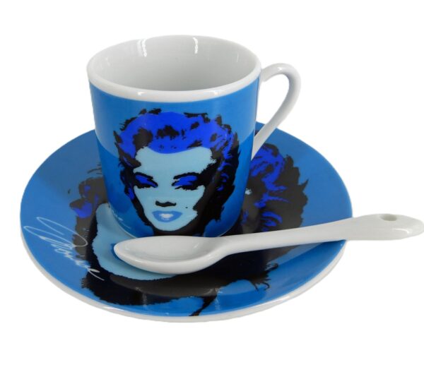 Vintage servies Andy Warhol Marilyn Monroe