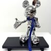 POPART MICKEY MOUSE LOUISE VUITTON CHROME  20 x 14 x 9 cm.
