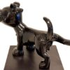 poren huang zwart 5 Schitterend Sculptuur van Poren Huang I Am Not Happy Now 48 x 20 x 32 cm.