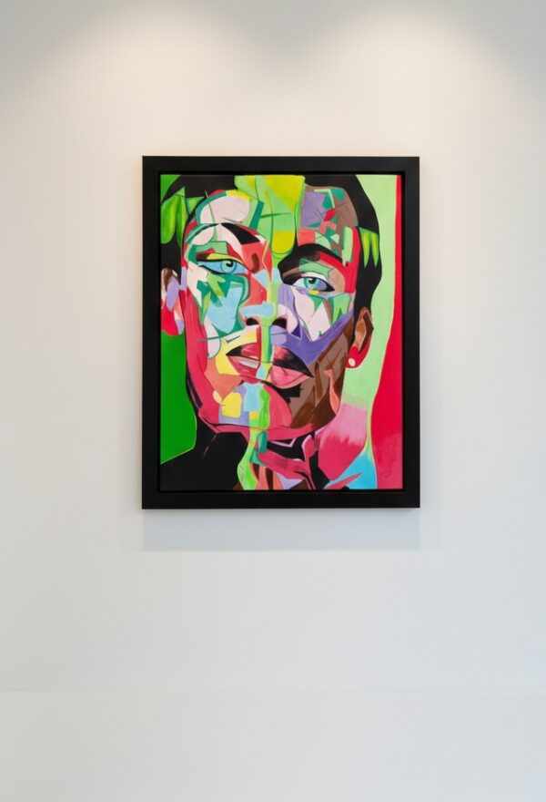 Origineel doek Regard van Mechie Origineel doek Regard van Mechie