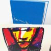 herman brood boek en zeefdruk samen Zeldzaam vintage boek Herman Brood met Ingelijste Zeefdruk