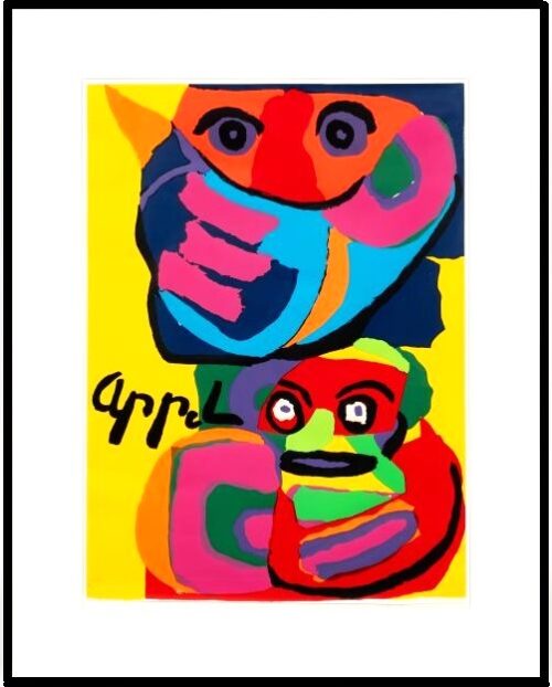 Karel Appel zeefdruk te koop
