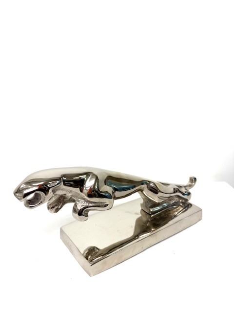 Beeld Jaguar Zilver
