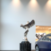 Spirit of Ecstasy - Rolls Royce beeld - brons met marmeren voet