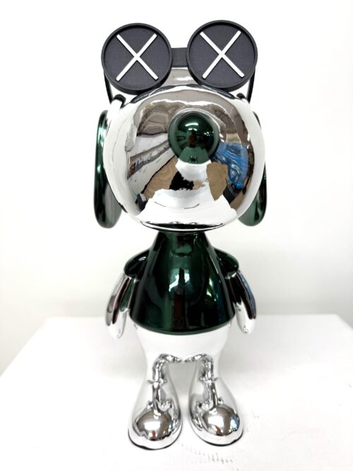 Snoopy popart sculpture