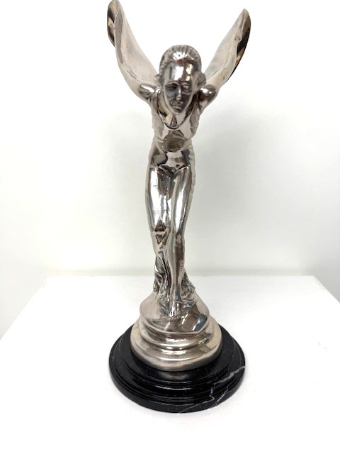 Rolls Royce SPIRIT OF ECSTASY - 38 cm. hoog