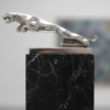 Jaguar beeld Zilver Jaguar beeld Zilver