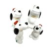 4 beeldjes snoopy 2 nw Snoopy - 4 zeldzame vintage beeldjes