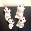 4 vintage Snoopy beeldjes 4 vintage Snoopy beeldjes