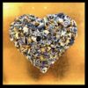 Koro Delft Blua Goud Hart Delfts blauw goud