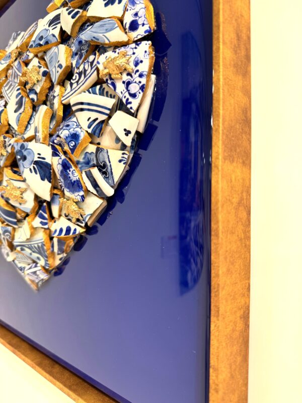 Hart Delfts Blauw van Mart Krijger Hart Delfts Blauw van Mart Krijger