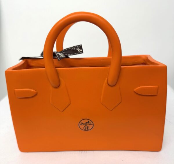 birkin bag 2 achterzijde Hermès Birkin Bag Sculpture
