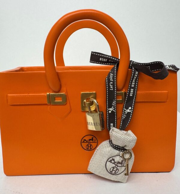 birkin bag 2 voorzijde Hermès Birkin Bag Sculpture