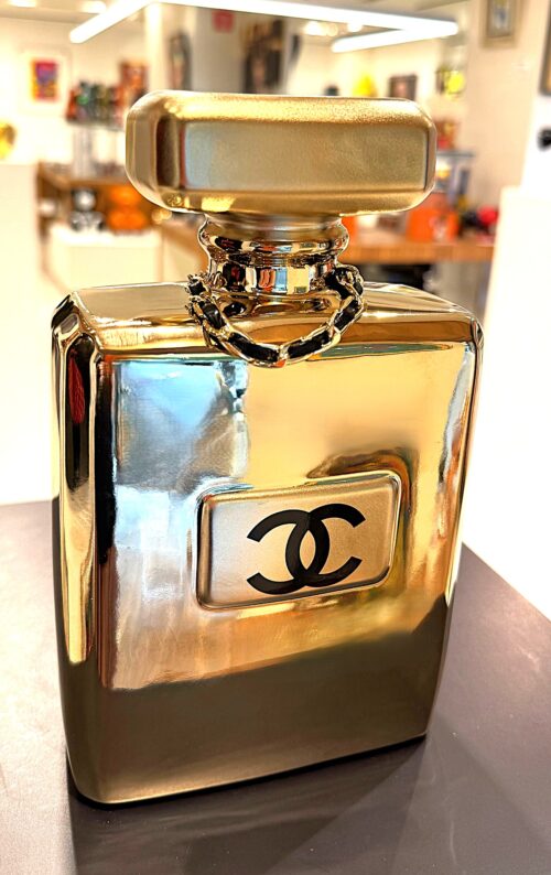 Luxe Chanel fles goud Luxe Chanel fles goud