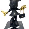 Mademoiselle Minnie Noir 20 cm. Mademoiselle Minnie Noir 20 cm. hoog