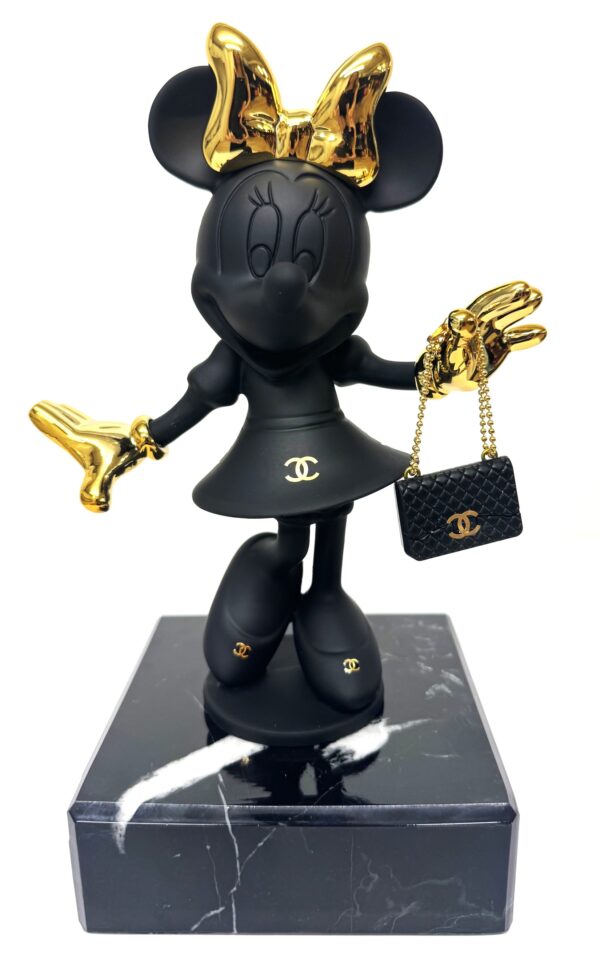 Mademoiselle Minnie Noir 20 cm. Mademoiselle Minnie Noir 20 cm. hoog
