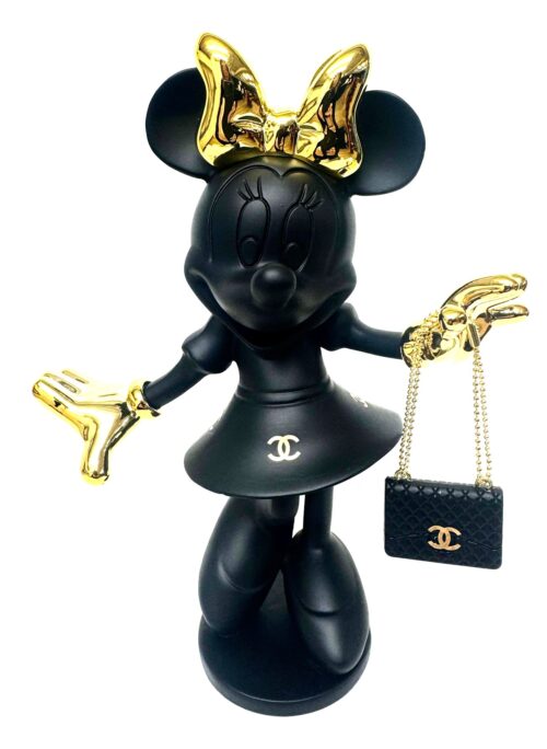 Mademoiselle Minnie Noir 20 cm. hoog