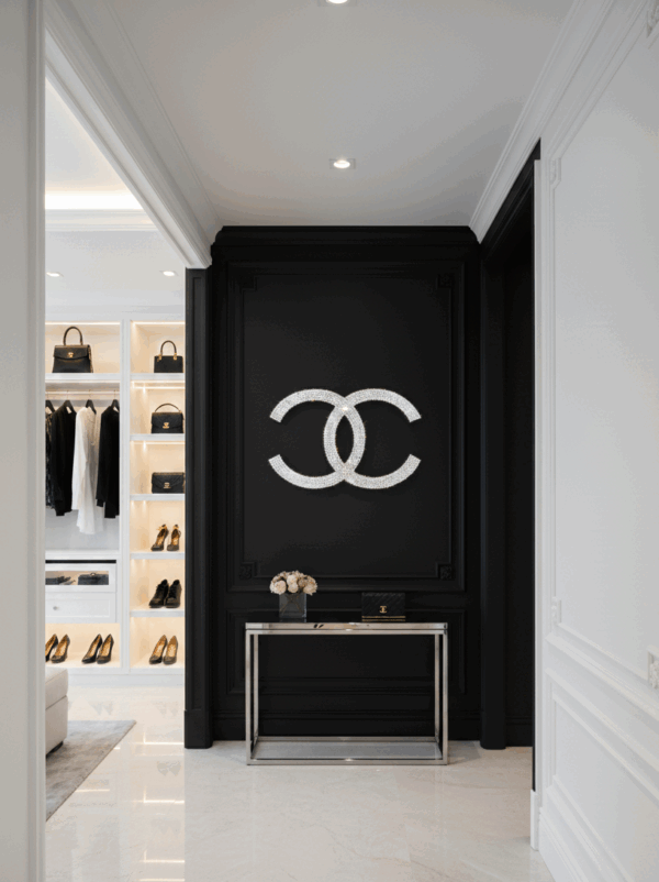 Logo Art Chanel Crystal Edition