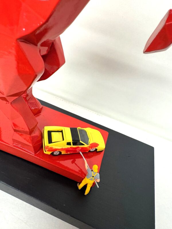 PAINT IT FERRARI RED