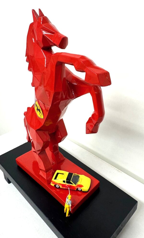 PAINT IT FERRARI RED