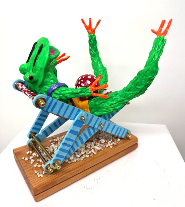 Happy Frog - vrolijk beeld van kikker