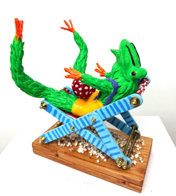 Happy Frog - vrolijk beeld van kikker