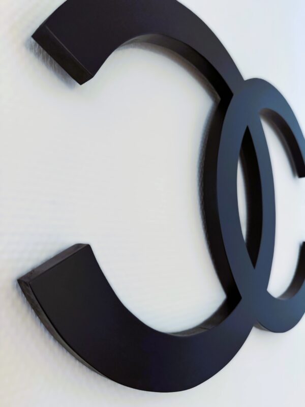 Logo Art Chanel Black