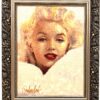 Marilyn Monroe van Peter Donkersloot met zilverkleurige barokllijst