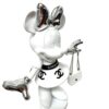 Mademoiselle Minnie Blanc 20 cm. hoog