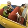 detail gele cabrio kuifje sept 26 Zeldzame cabriolet 1:24 - Kuifje Tintin