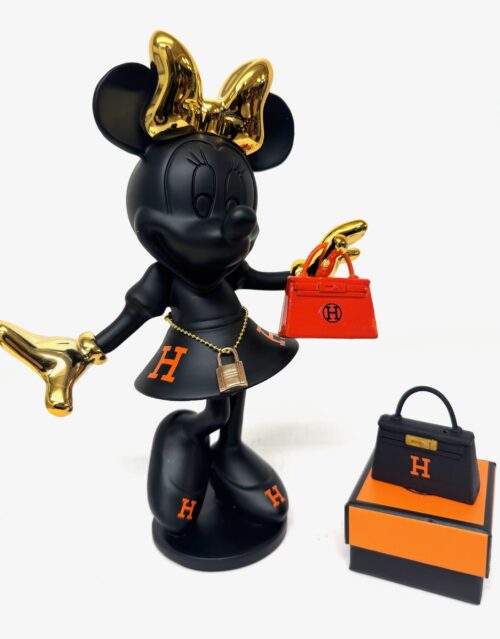 Minnie Hermès Minnie Hermès met 2 tasjes en bijpassend doosie