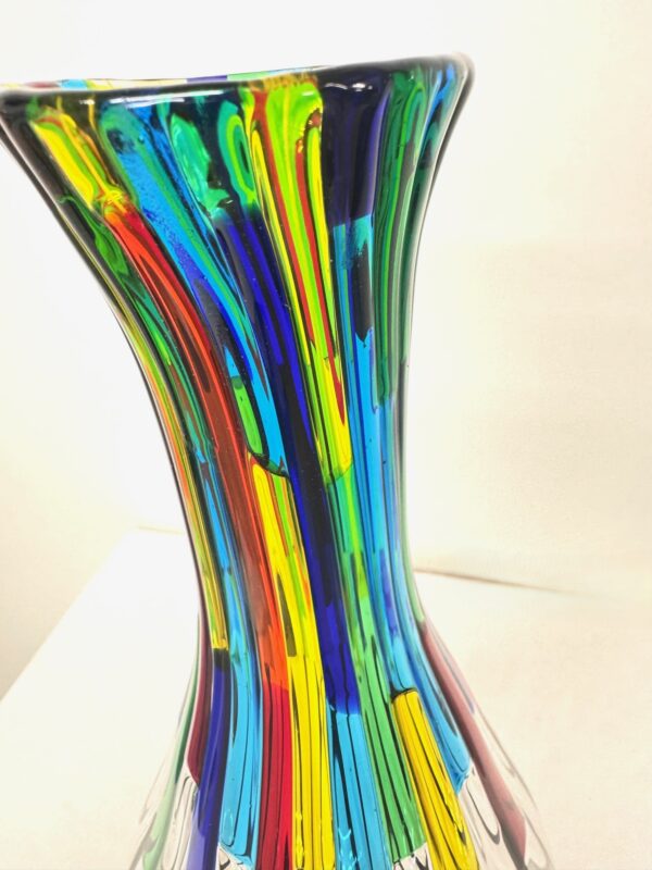 Murano Vaas Linea 32 cm. hoog Murano Vaas Linea 32 cm. hoog