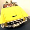 voorzijde cabrio geel sep 2026 kuifje tintin Zeldzame cabriolet 1:24 - Kuifje Tintin