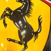 Zeldzaam groot Ferrari Emaille Bord VERKOCHT