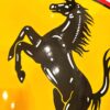 Zeldzaam groot Ferrari Emaille Bord VERKOCHT