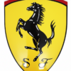 Zeldzaam groot Ferrari bord