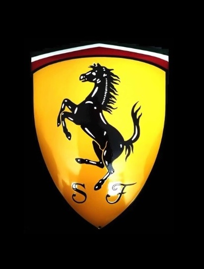 Ferrari Bord XL - emaille