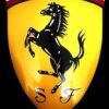 Zeldzaam groot Ferrari bord