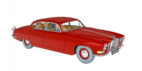 Kuifje Tintin: schitterende Jaguar 1:24