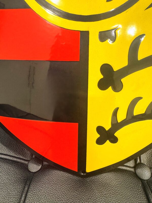 Imposant Porsche bord - zware kwaliteit