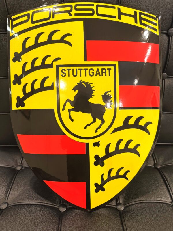 Imposant Porsche bord - zware kwaliteit