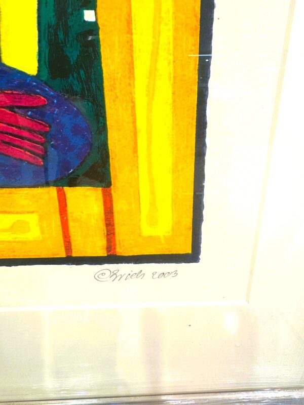 Clemens Briels Dish dog 71 x 80 cm.